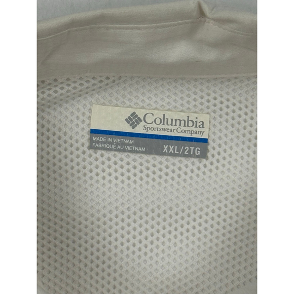 Columbia PFG Men’s Short Sleeve Fishing Shirt – XXL – White - Picture 3 of 6